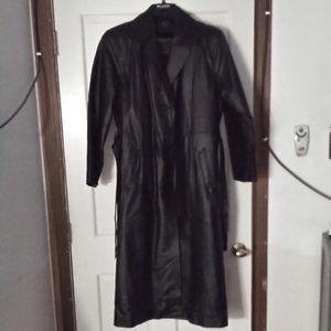 Women's Insulated Leather Coat by Carlo Bertini